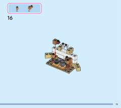 LEGO 43224 instructions page 15 – build guide