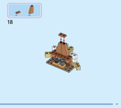 LEGO 43224 instructions page 17 – build guide