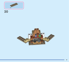 LEGO 43224 instructions page 19 – build guide