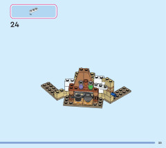 LEGO 43224 instructions page 23 – build guide