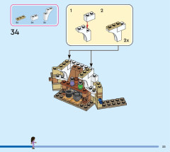 LEGO 43224 instructions page 33 – build guide