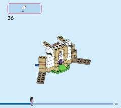 LEGO 43224 instructions page 35 – build guide