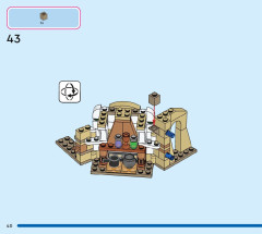 LEGO 43224 instructions page 40 – build guide