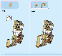 LEGO 43224 instructions page 42 – build guide