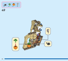 LEGO 43224 instructions page 44 – build guide