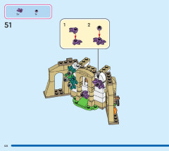 LEGO 43224 instructions page 46 – build guide