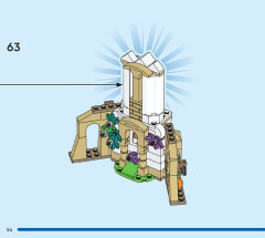 LEGO 43224 instructions page 54 – build guide