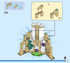 LEGO 43224 instructions page 55 – build guide