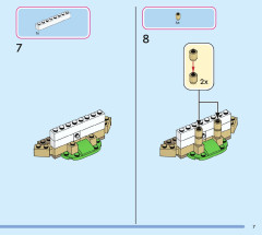 LEGO 43224 instructions page 7 – build guide
