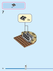 LEGO 43224 instructions page 10 – build guide
