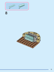 LEGO 43224 instructions page 11 – build guide