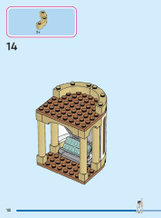LEGO 43224 instructions page 18 – build guide