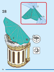 LEGO 43224 instructions page 34 – build guide