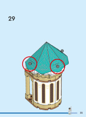 LEGO 43224 instructions page 35 – build guide