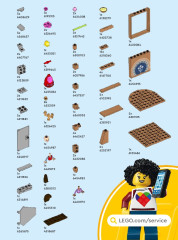 LEGO 43224 instructions page 43 – build guide