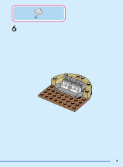 LEGO 43224 instructions page 9 – build guide