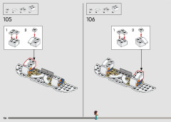 LEGO 43225 instructions page 106 – build guide