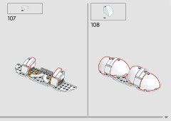 LEGO 43225 instructions page 107 – build guide