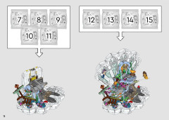 LEGO 43225 instructions page 12 – build guide