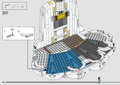 LEGO 43225 instructions page 154 – build guide