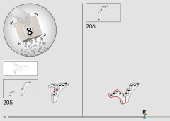LEGO 43225 instructions page 158 – build guide