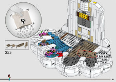 LEGO 43225 instructions page 185 – build guide