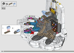 LEGO 43225 instructions page 222 – build guide