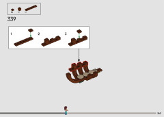 LEGO 43225 instructions page 243 – build guide