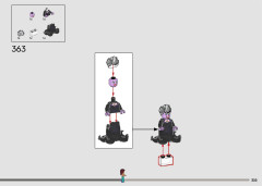 LEGO 43225 instructions page 255 – build guide