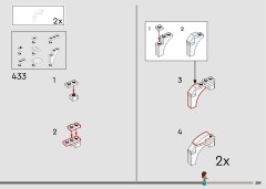 LEGO 43225 instructions page 309 – build guide
