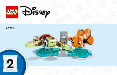 LEGO 43226 instructions page 1 – build guide