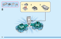 LEGO 43226 instructions page 38 – build guide