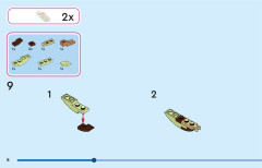LEGO 43226 instructions page 8 – build guide