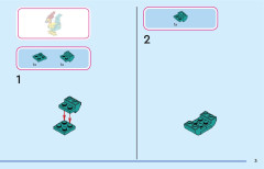 LEGO 43226 instructions page 3 – build guide