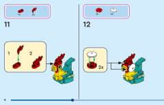LEGO 43226 instructions page 8 – build guide