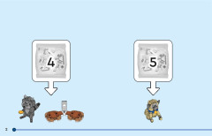 LEGO 43226 instructions page 2 – build guide