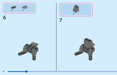 LEGO 43226 instructions page 6 – build guide