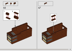 LEGO 43227 instructions page 75 – build guide