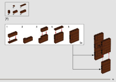LEGO 43227 instructions page 93 – build guide