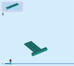 LEGO 43229 instructions page 10 – build guide