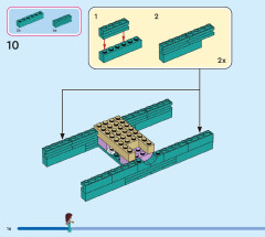 LEGO 43229 instructions page 16 – build guide