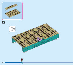 LEGO 43229 instructions page 18 – build guide