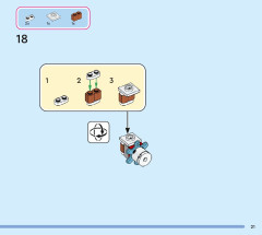 LEGO 43229 instructions page 21 – build guide