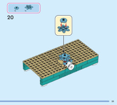 LEGO 43229 instructions page 23 – build guide