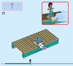 LEGO 43229 instructions page 24 – build guide