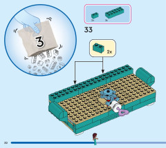 LEGO 43229 instructions page 32 – build guide