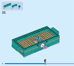 LEGO 43229 instructions page 34 – build guide