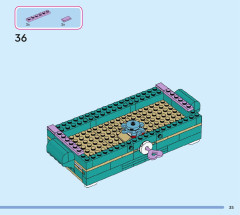 LEGO 43229 instructions page 35 – build guide