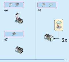 LEGO 43229 instructions page 43 – build guide