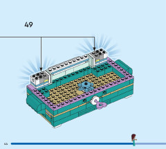 LEGO 43229 instructions page 44 – build guide